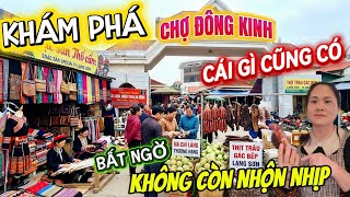 Chợ Đông Kinh, Cái Gì Cũng Có Chỉ 160K/ 1 Kg Lạp Xưởng - Bất Ngờ Vắng Khách Mua Không Còn Nhộn Nhịp