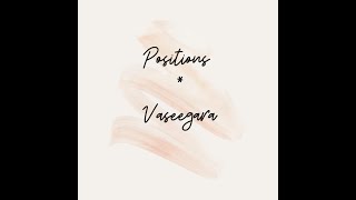 Positions X Vaseegara || Cover By SaiSuhi