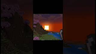 minecraft sunset