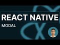 React Native Tutorial - 14 - Modal