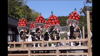 鳥海山大物忌神社 吹浦口ノ宮 例大祭「花笠舞」5/5本祭