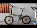 Unboxing folding Bike : CAMP X-Lite Plus 20