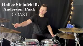 Hailee Steinfeld - Coast (feat. Anderson .Paak) | DRUM COVER Attila Telek