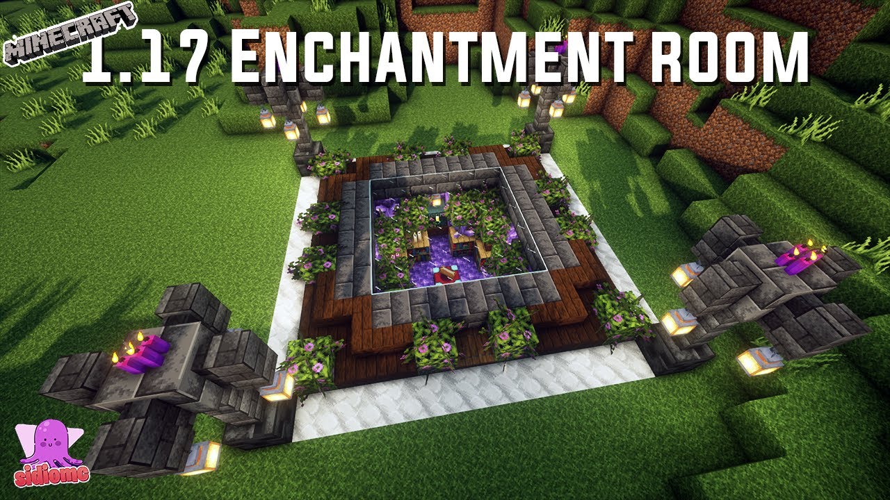 Minecraft 1.17 | How To Build A Magical Underground Enchantment Room ...