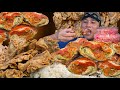 Giant CHICHABU & CRABS with Full of Aligue plus Spicy Vinegar MUKBANG PINOY MUKBANG