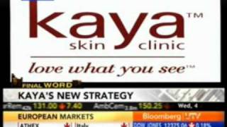 Kaya's New Image on Bloomberg UTV