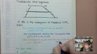 Midsegments Of Trapezoids