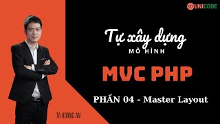 Tự xây dựng mô hình MVC Trong PHP - Phần 4 - Master Layout
