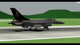 YSFlight Sacheon Air Fest 2023 - Soloturk F-16 Demo Team