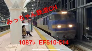 【終電ウォッチ】1087ﾚ EF510-514