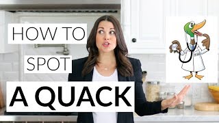 How to Spot a Quack: 5 Signs A Nutrition \