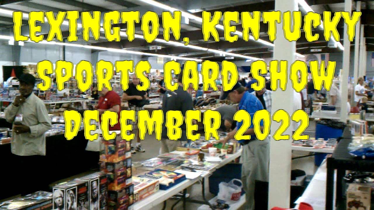 Lexington, Kentucky Sports Card Show December 2022 - Picked Up Football ...