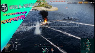World Of Warships: Charleston (Domination, Islands) Gameplay (No Commentary) [1080p60FPS] PC
