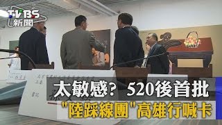 【TVBS】太敏感？ 520後首批「陸踩線團」高雄行喊卡