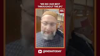 AIMIM Chief Asaduddin Owaisi Speaks On Conclusion Of JPC Meet On WAQF Bill | #shorts #waqfboard