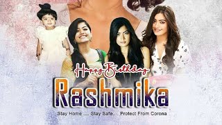 Rashmika mandanna birthday special  whatsapp status | Expression Queen 😍| happy birthday rashmika 🍰💃