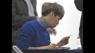 150130 'BASE' 영등포 타임스퀘어 팬사인회 종현2