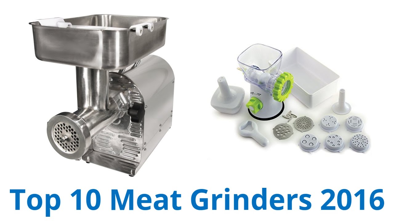 10 Best Meat Grinders 2016 - YouTube