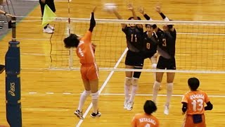 北嵯峨高校 vs 開智高校 第３セット　＜2022近畿総合バレーボール大会＞＜女子バレーボール＞