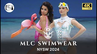 MLC Swimwear Fashion Show In 4K60 | NYSW 2024 #video #beauty #fashion #model #bikini #runwaymodel