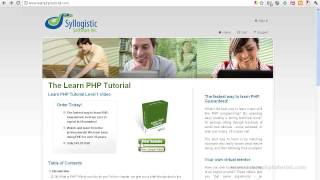 LearnPHP Tutorial Level 2, Chapter 1. Introduction