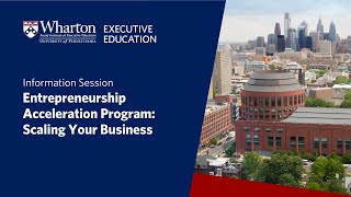 Wharton Executive Educations Information Session On Synthmind