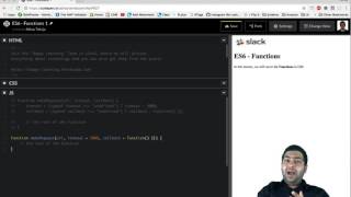 #4 | Javascript: ES6 - crash course | Functions with Default Parameters