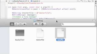 Objective C Programming Tutorial - 61 - Copy and Rename Files