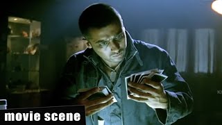 Ghajini Tamil Movie | Riyaz Khan Investigating Murder | Suriya, Asin