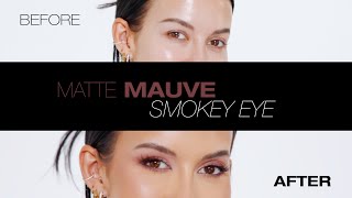 Matte Mauve Smokey Eye