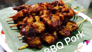 How To Make BBQ Pork 🐷 Mo Ping (LAO FOOD) Home Made By Kaysone