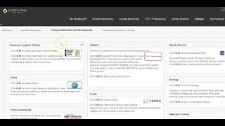 Accessing Library Databases