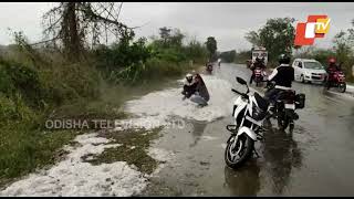 Hailstorm Lashes Dharmagarh In Kalahandi District