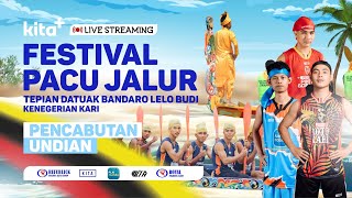 LIVE PENCABUTAN UNDIAN PACU JALUR DI TEPIAN DT. BANDARO LELO BUDI | HARI KEDUA