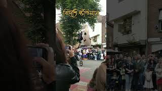 বিদেশি স্টান্টম্যান | Incredible Balance \u0026 Skills! #stuntman #streetperformer #uktravel #juggling