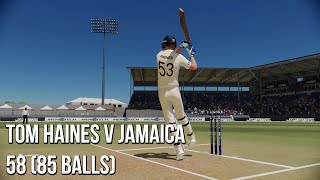 Enough is Enough - Tom Haines makes stylish 58 v Jamaica (Mar 2022)