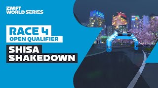 Zwift World Series // Open Qualifier Race 4 - Shisa Shakedown