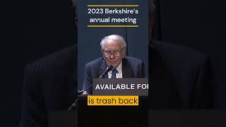 Is CASH trash in 2023? Believe Buffett or not? #shorts #berkshire #buffett #charlie