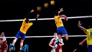 The Art of Bruno Rezende |  Most Creative Volleyball Setter | 200 IQ Volleyball