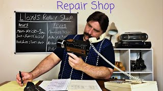 ASMR- Vintage Repair Man Role Play 🎥📷