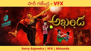 Sorry Gajendra | Akhanda | VFX Spoof | సారీ గజేంద్ర | Bangari Entertainments