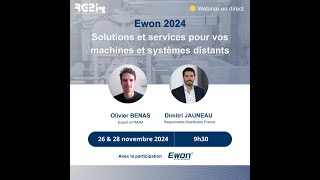 Replay Webinar : Produits et Solutions EWON