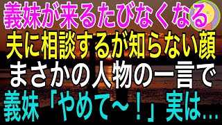 【スカッとする話】義妹が遊びに来るたび家の物を勝手に持ち帰る→まさかの人物からの証言に絶句した…