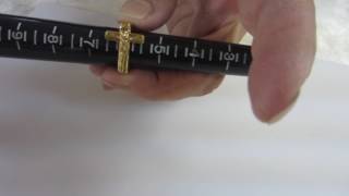 22KT Yellow Gold Crucifix Ring