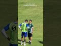 momen setelah coach miro petric menggenjot fisik ciro dan da silva saat latihan persib shorts