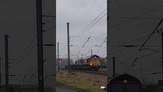 DBC Class 66s Run Parallel