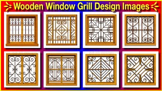 Wooden window grill design images | Latest doors and windows design | Round janala grill design