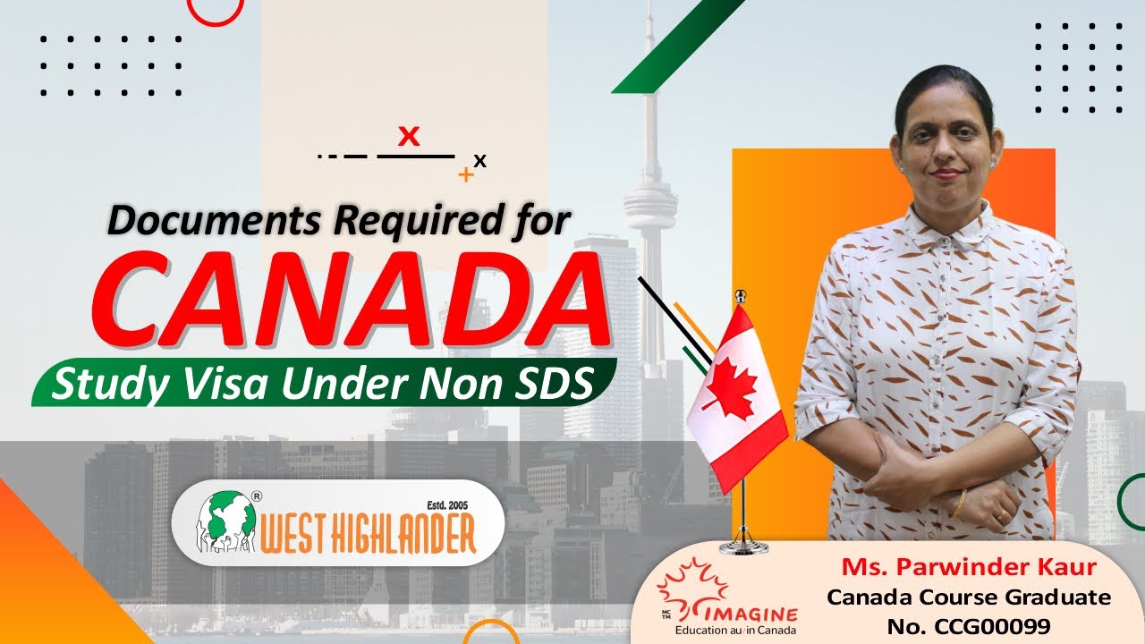 Documents Required For Canada Study Visa Under Non Sds Youtube