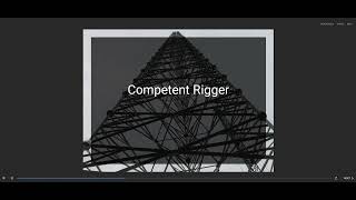 Competent Rigger Course Preview