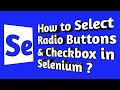 How To Select Radio Buttons and Checkboxes in Selenium WebDriver